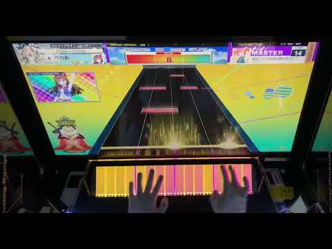 【CHUNITHM】電脳少女は歌姫の夢を見るか？ AJC 手元
