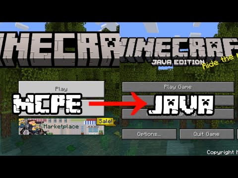 How to convert mcpe into java edition 1.19+