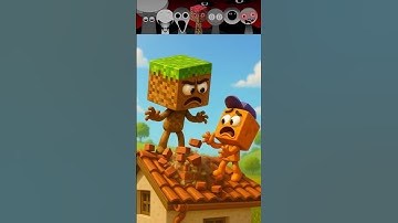 My Sprunki OC Minecraft - Building a house in Real Life! 🧱💪🔥