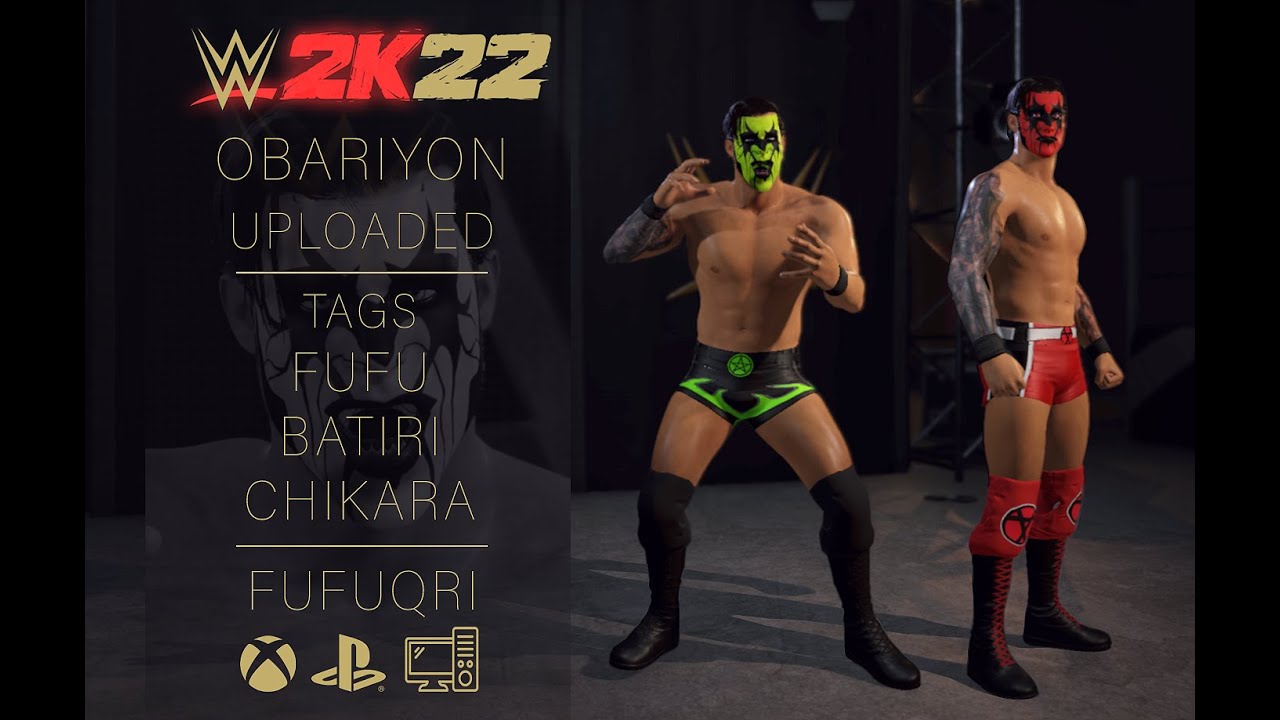 WWE 2K22 - Obariyon CAW