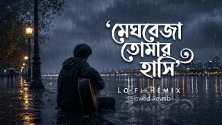 Megbeja Tumar Hashi - Lo-fi Remix ( Slowed + Reverb ) | Bangla Sad Song | EGreen Studio 