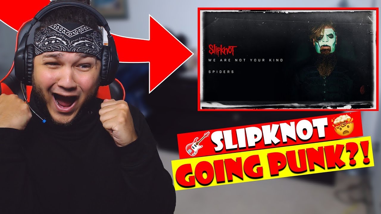 Rapper reacts to SLIPKNOT - Spiders (Lyrics) REACTION!!