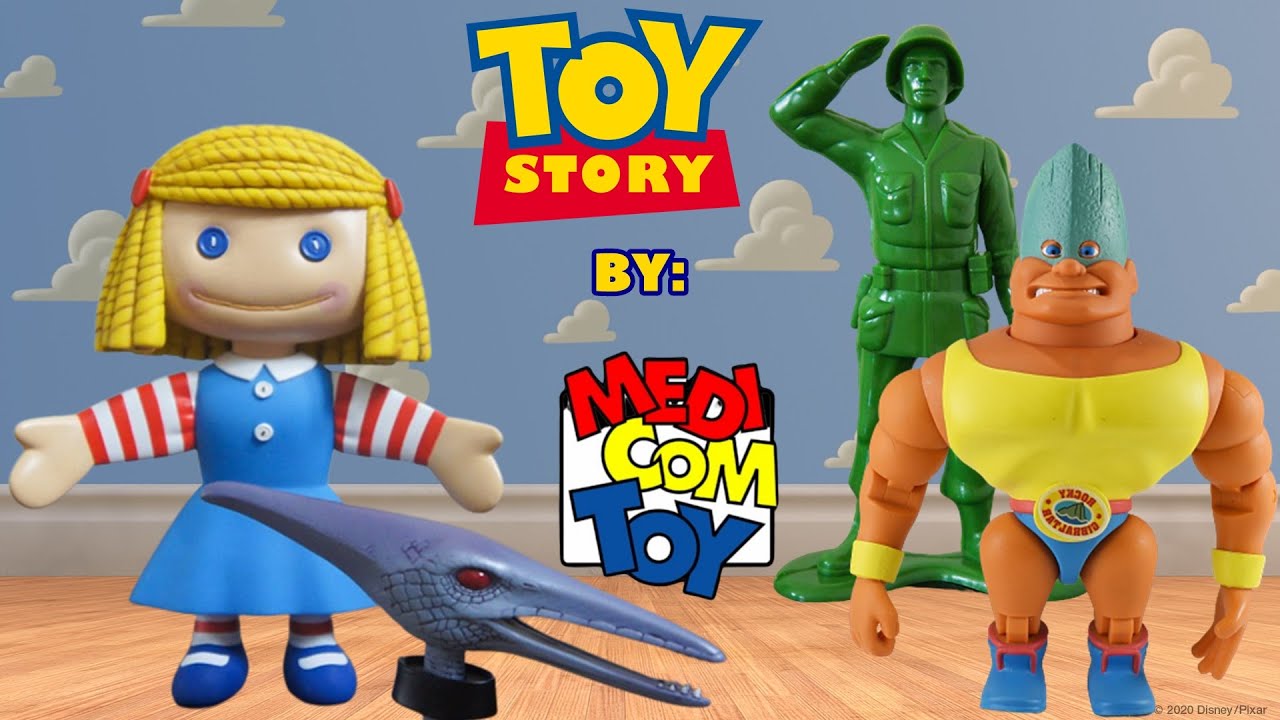 TOY STORY: Vinyl Collectible Dolls (Medicom's Detailed Line) - YouTube