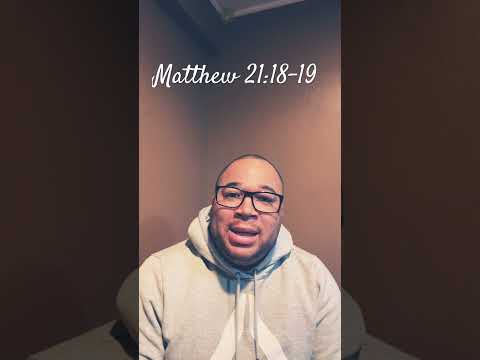 Matthew 21:18-19 #fyp #shorts #thegospel #jesus #shortvideo #fruit