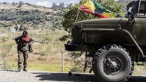 Eritrean troops seen leaving Ethiopia