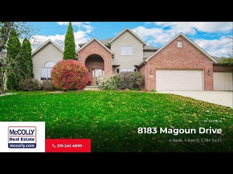 8183 Magoun Drive, St John, IN home video tour