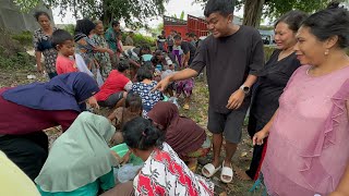 Ngabuburit Bersama Para Warga Sambil Rebutan Lele 1 Juta Rupiah Dari Min Yoo Ngi 