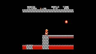 Super Mario Bros.2:The Lost Levels(NES)3-4 Bowsers Castle MAZE SOLVED!