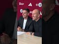 Oscar Gloukh’s first Ajax day! 📲