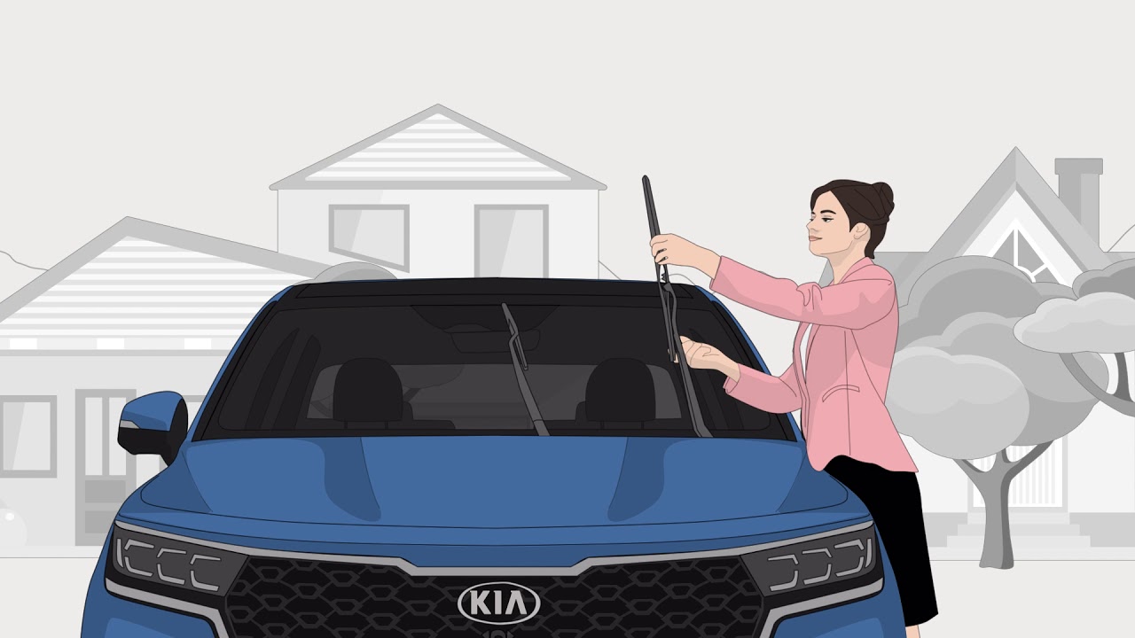 Howto tips for your 2021 Kia Sorento Inspecting and Replacing the Wiper Blades YouTube