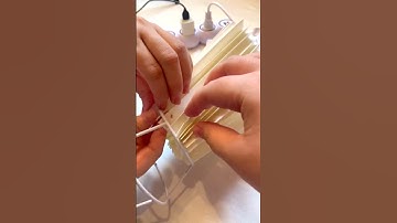 Đèn Ngủ Để Bàn Thân Gỗ Phong Cách Hàn Quốc - Đèn Ngủ Xếp Ly #Shorts