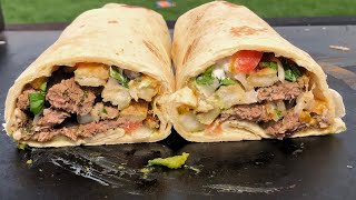 The california burrito is one of my favorite things to cook on
blackstone griddle. if you've never had a burrito, it loaded with
marinated ...