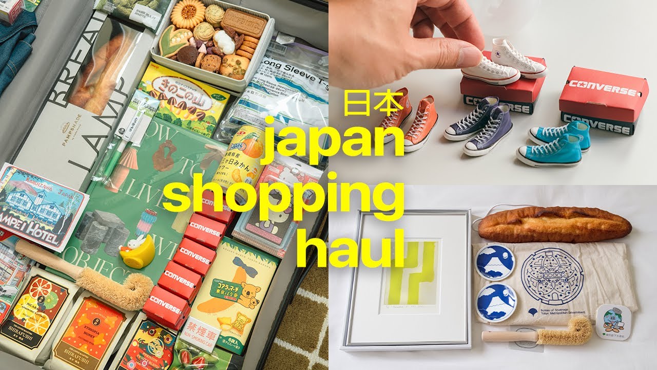 japan shopping haul (spring edition)