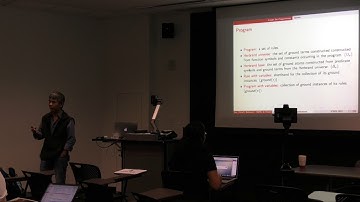 ICAPS 2017: Tutorial : Logic Programming - Foundations and Applications