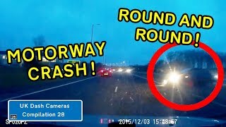 UK Dash Cameras - Compilation 28 - Bad Drivers, Crashes + Close Calls