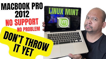 Installing Linux on MacBook Pro 2012