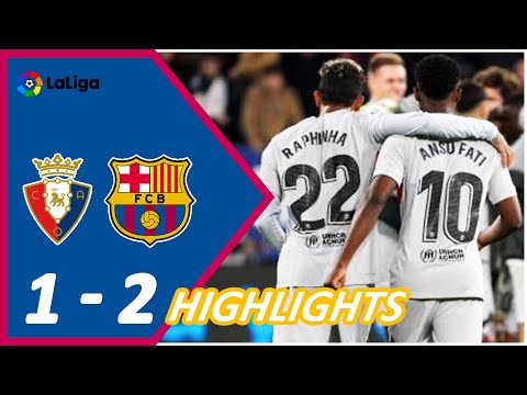Osasuna 1-2 Barcelona