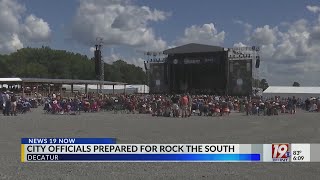 Decatur Officials Prepared for Rock the South | June 5, 2026 | News 19 at 6 p.m.
