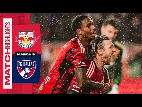 New York Red Bulls Highlights | Emil Forsberg, Lewis Morgan goals lead 2-1 win over FC Dallas