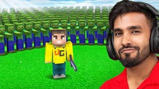 LEVEL 1 VS LEVEL 100 MINECRAFT WAVES