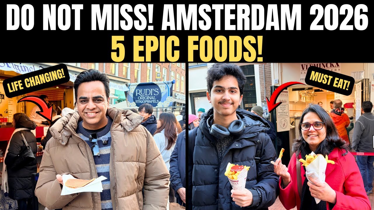 Do NOT Visit Amsterdam Without Trying These 5 Foods! (2026) 