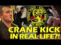 Does the CRANE KICK Actually Work?! Cobra Kai / Karate Kid Breakdown