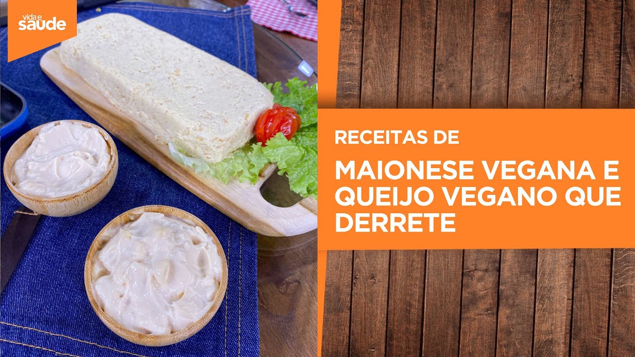 Terça na Cozinha: Dia do hambúrguer - Maionese vegana e Queijo vegano que derrete (30/05/23)