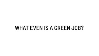 What is a Green Job? | ISEP | Green Horizons