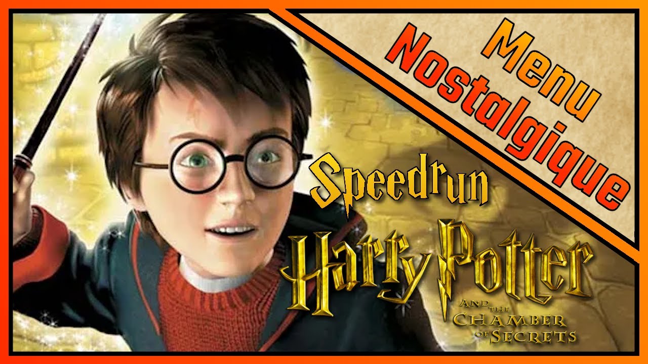 Harry Potter et la Chambre des Secrets PS2 | Je reviens pour Speedrun en Any% (Menu Nostalgique #10)