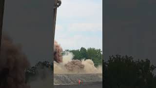 SOUND UP! | 370 Chimney Demolition #shorts #demolition #subscribe
