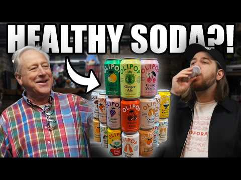 Can "Healthy" Soda Taste GOOD? | (Ft. My Dad)