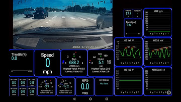 Torque Pro Video Overlay with Extended GM Gauges on a 3800SC Fiero