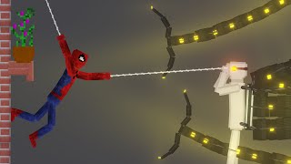 Spiderman Vs Dr.Octopus in People Playground
