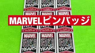 MARVELピンバッジ⭐︎開封してみた