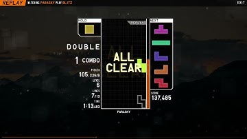 [TETR.IO] 360k Blitz with DT cannon loop