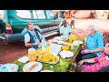 ospiti del capovillaggio 🇺🇬 pranzo tipico ugandese