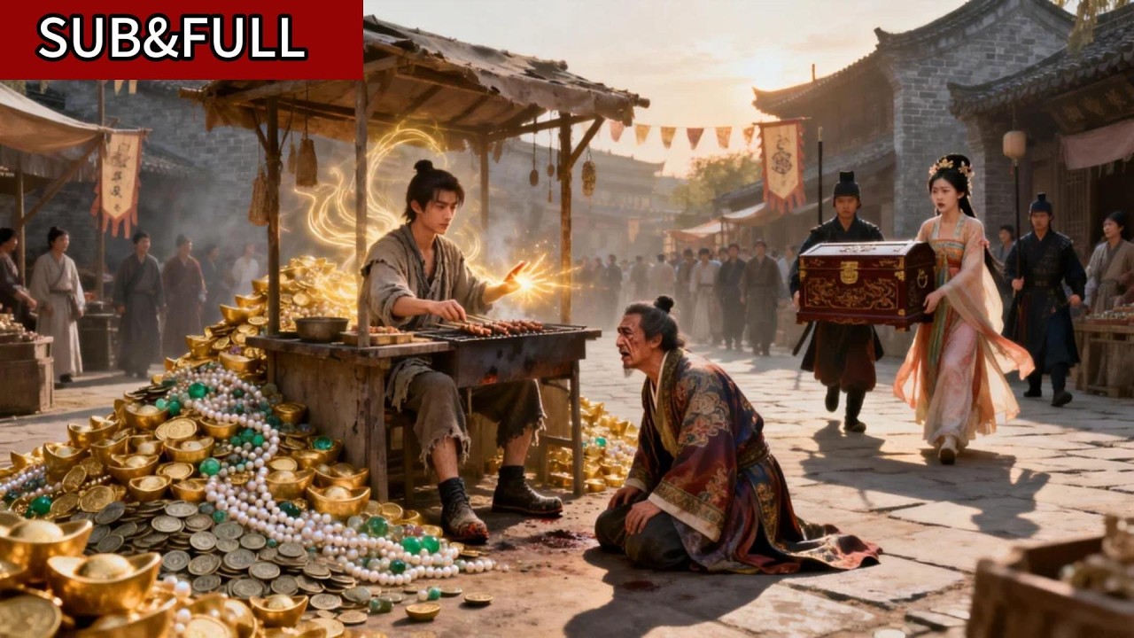 被惡霸逼到走投無路的窮小子，竟是現代頂級銷冠穿越！反手壟斷全城財富仇人跪地求饒，公主非他不嫁#穿越#逆襲#權謀#打臉