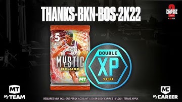 NBA 2K22 LOCKER CODE XP COIN