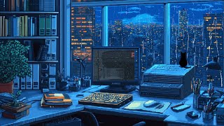 Rain on a Pixel Window |  Soothing Soundscape and Effects for Deep Sleep, Calm, and Stress Relief