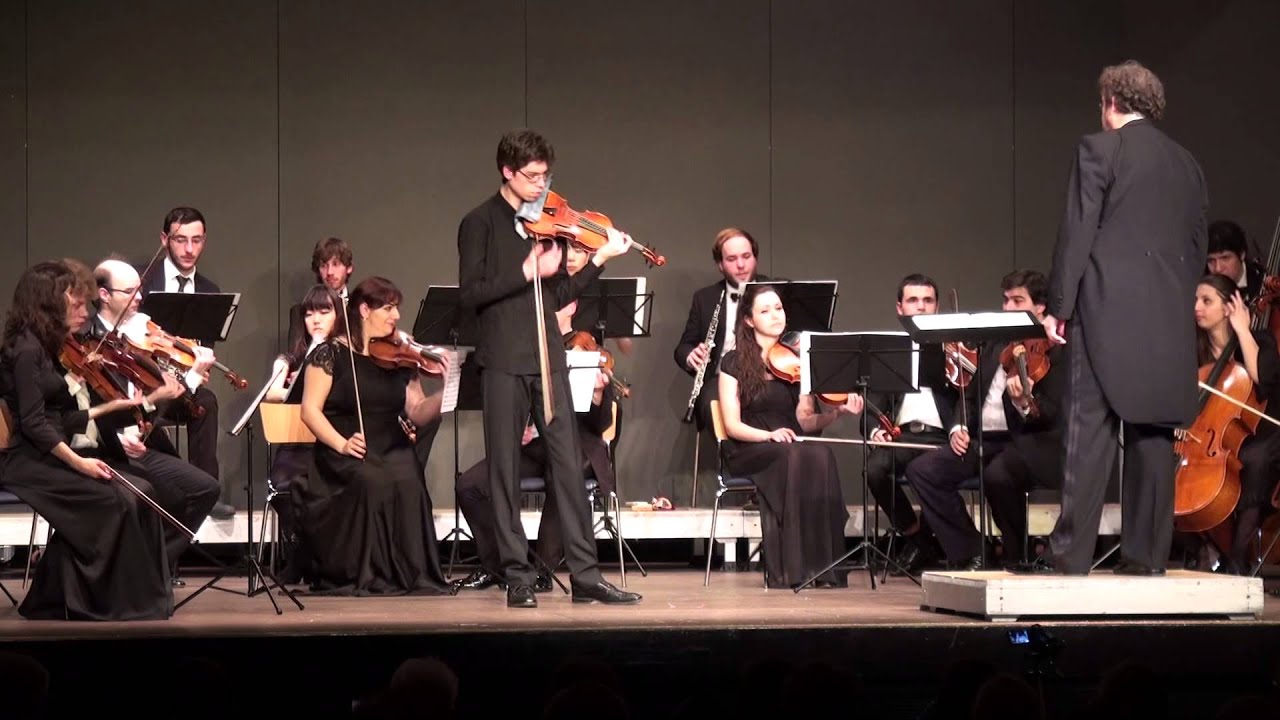 Simon Wiener Mozart Violinkonzert in DDur KV218 YouTube