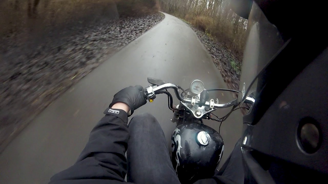 Regal Raptor Modified 50cc Test ride(Loud exhaust) - YouTube