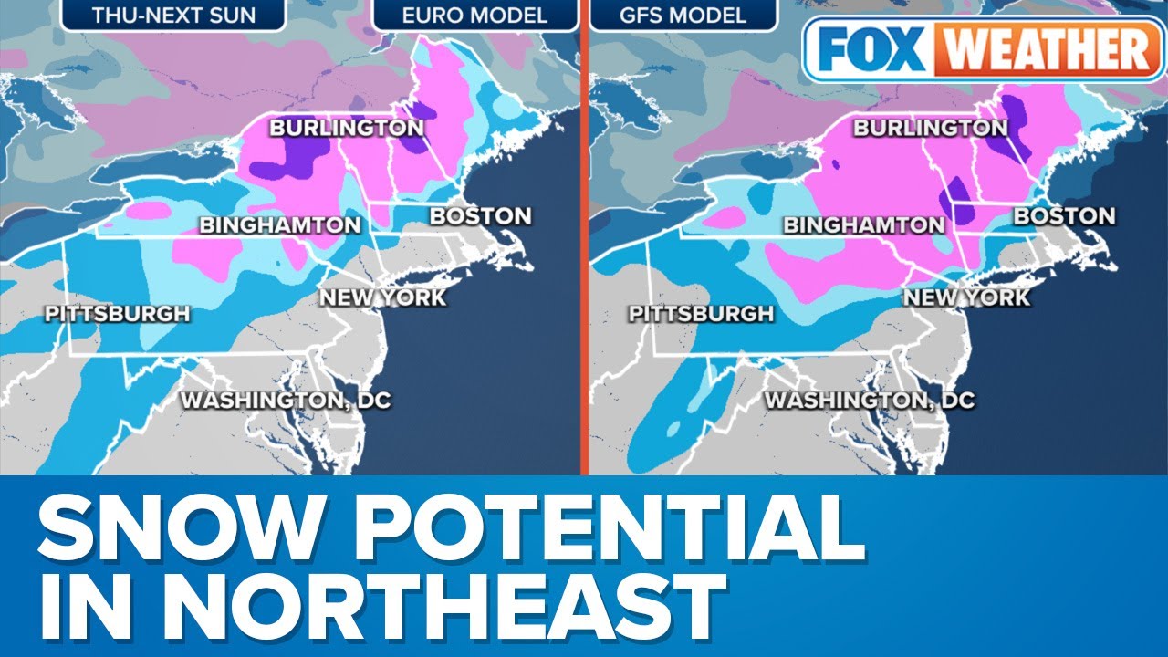Coast-to-Coast Storm Could Bring Significant Snow To Northeast Late ...
