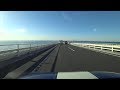 【Highway on the sea】Driving  the Tokyo Bay Aqua-Line