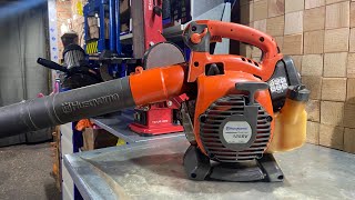 картинка: Воздуходувка Husqvarna 125BV 2017 г. Ушатана на 100%!