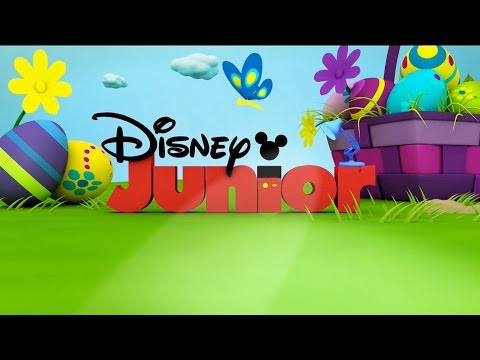 Disney Junior Logo With Easter Day Spoof Luxo Lamp 