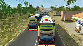 BMS MANIA INDONESIA|KONVOI SANTUY PO. BLUE STAR|#BUSSID screenshot 2