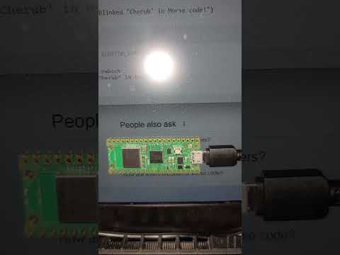Raspberry Pi Pico - Cherub Morse Code