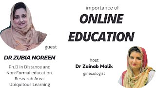 Importance of online education of kids by Doctor Zubia Noreen with Doctor Zainab Malik screenshot 5