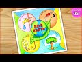 How to draw earth day drawing  save earth easy poster chart project