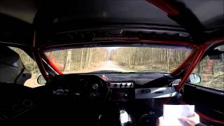 Anderslöv Rallyt ss3 2015 Maths Johnsson och Johan kröken
